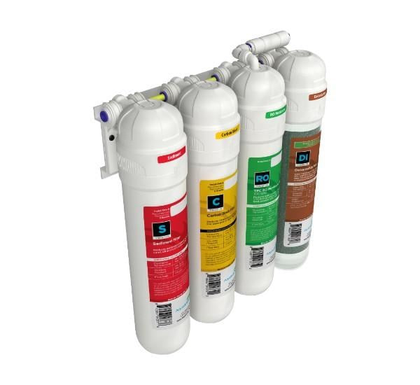 Aquatic Life Twist-In (TI) 75 GPD, 4-Stage RO/DI Unit