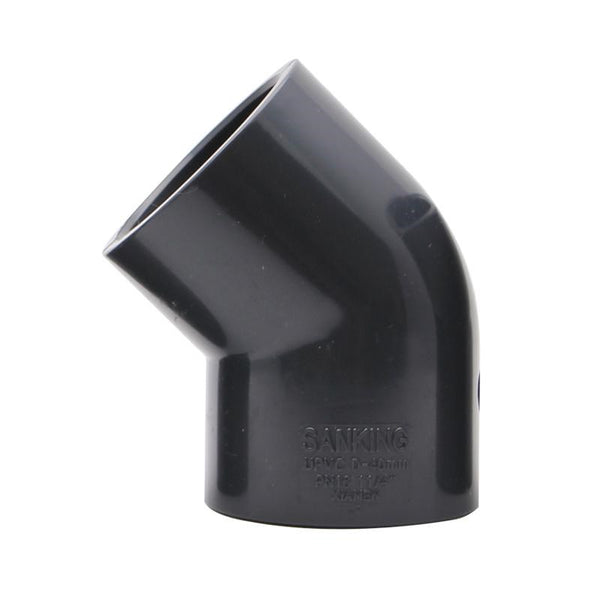 45° Elbow (SxS) - DIN - Grey