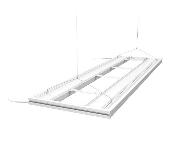 G2 Hybrid T5 HO Light Fixture - White - 61" | 5 Foot
