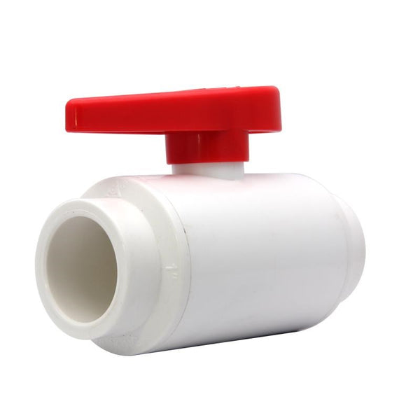 Ball Valve - DIN - White (Red)