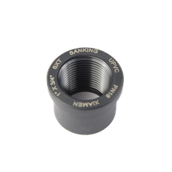 Female Threaded Bushing - DIN - Grey