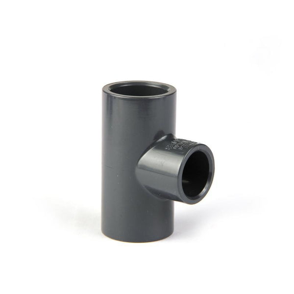 Reducing Tee (SxSxS) - DIN - Grey