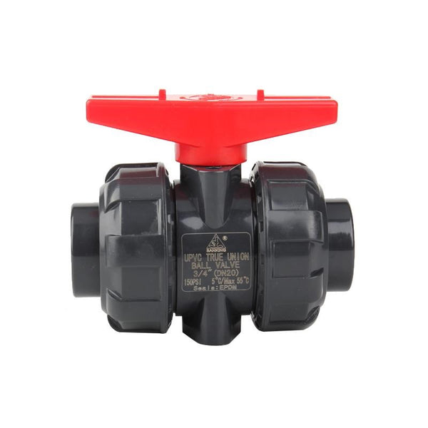 True Union Ball Valve - DIN - Grey