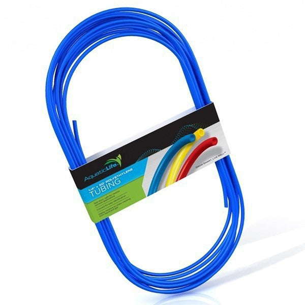 1/4" Polyethylene Tubing - 50 FT (15m) - Blue