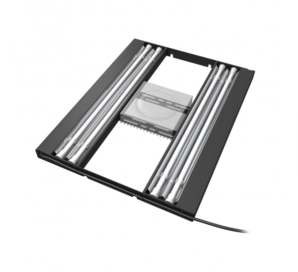 G2 Hybrid T5 HO Light Fixture Black 24